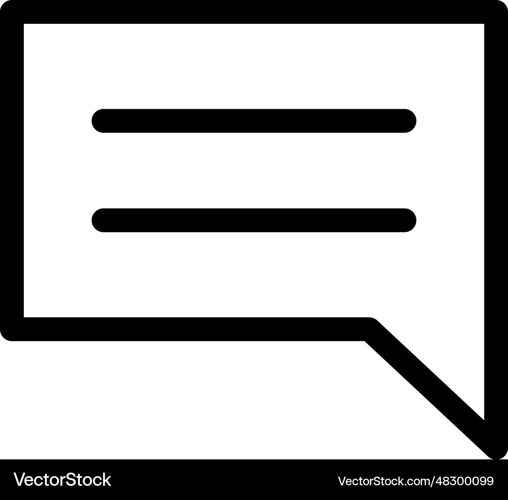 Message icon Message icon vector image