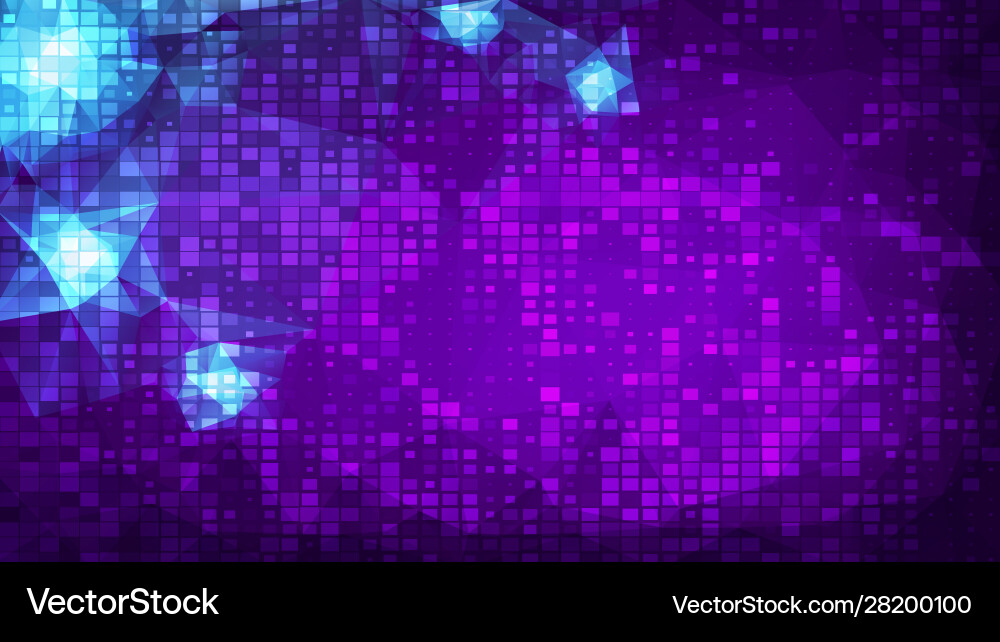 Abstract polygon background square pattern Abstract polygon background square pattern Vector Image