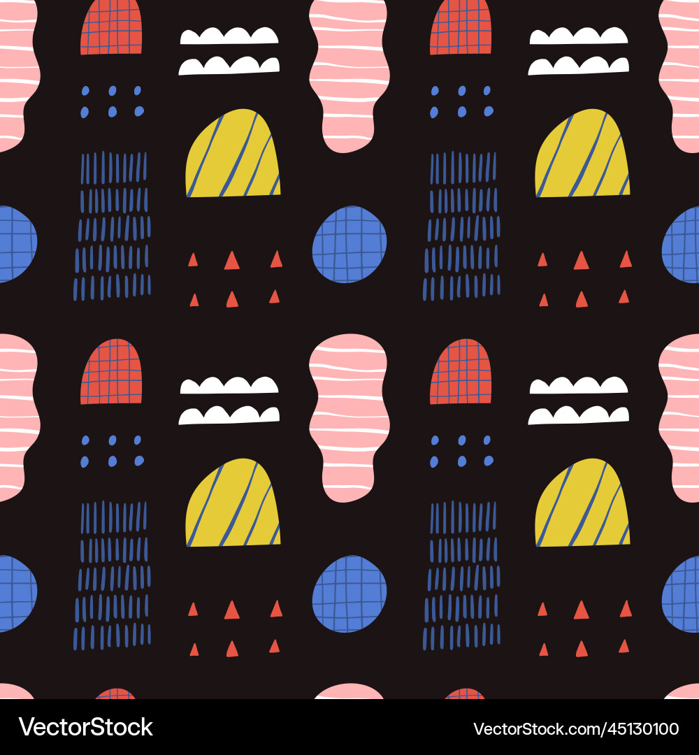 Abstract Shapes Pattern vector image