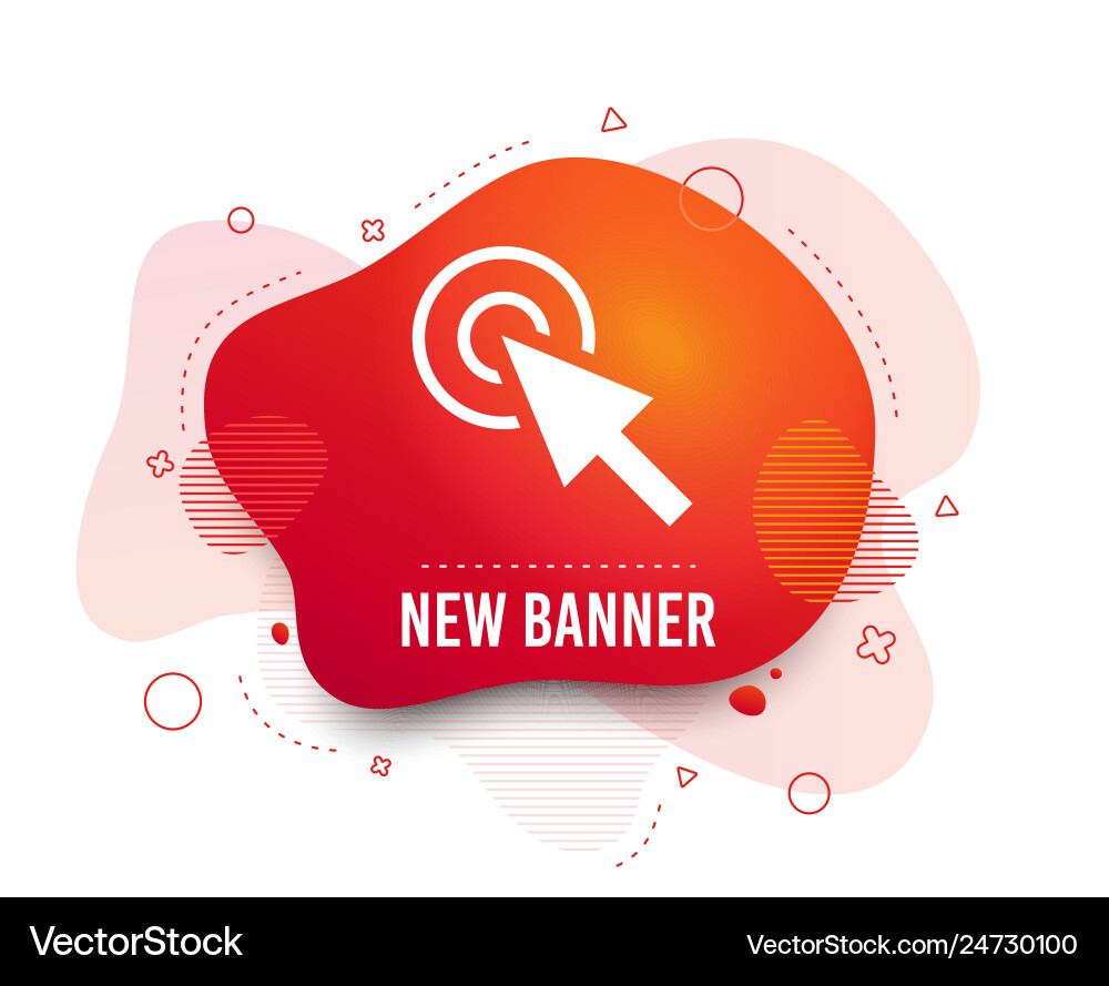 Mouse cursor sign icon pointer symbol vector image