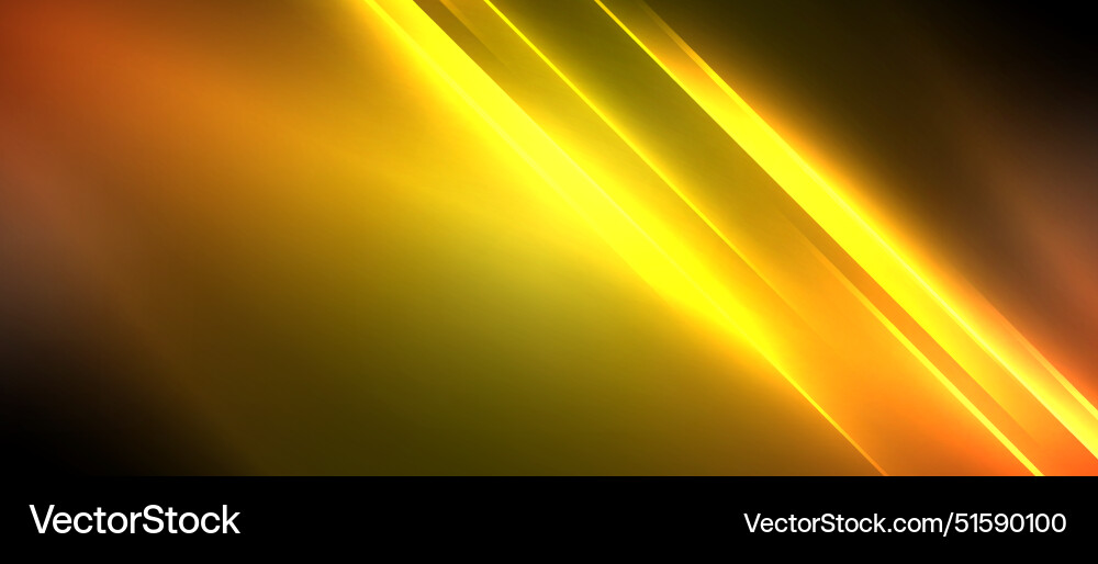 Neon dynamic diagonal light rays background Neon dynamic diagonal light rays background Vector Image