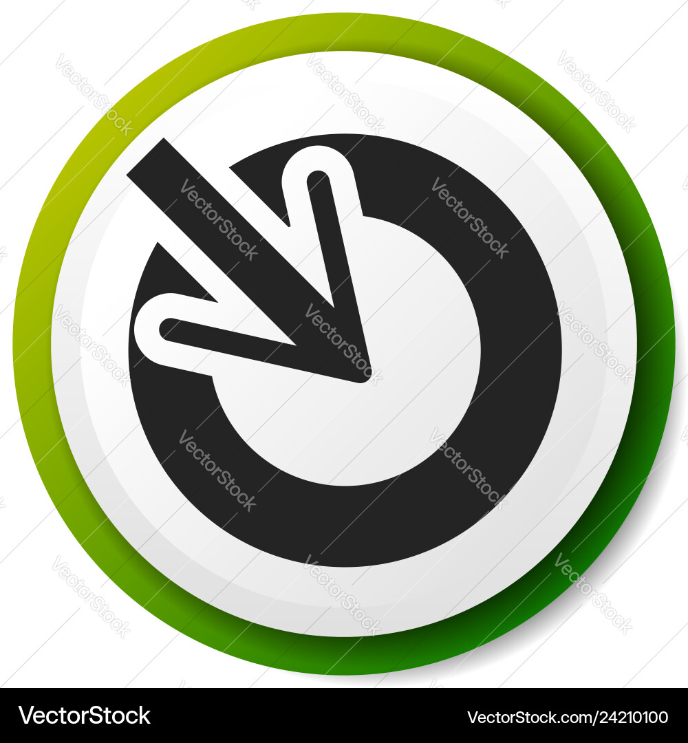Position Genauigkeit Ausrichtungskonzept Icon Cursor Position Genauigkeit Ausrichtungskonzept Icon Cursor vektorbild