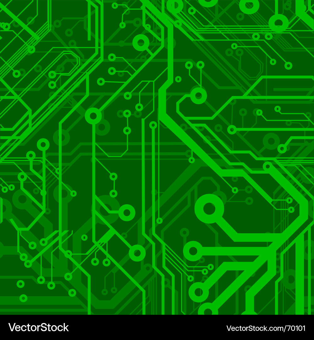 Electronic Circuit Pattern vector image