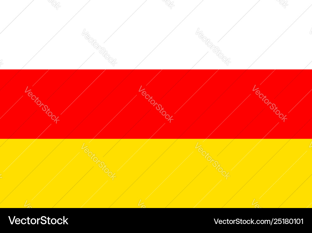 Flag rectangular shape Flag rectangular shape vector image