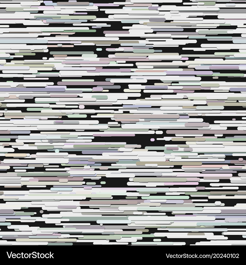 Abstract irregular horizontal rounded stripe vector image