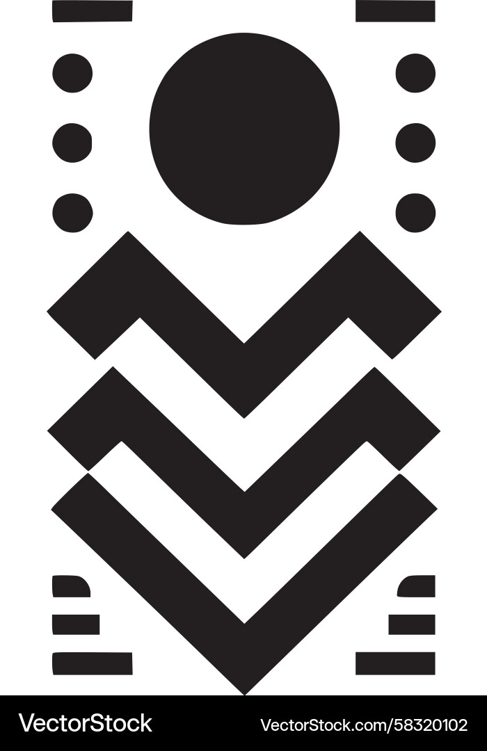 Ascending Circular Layers Vector Image