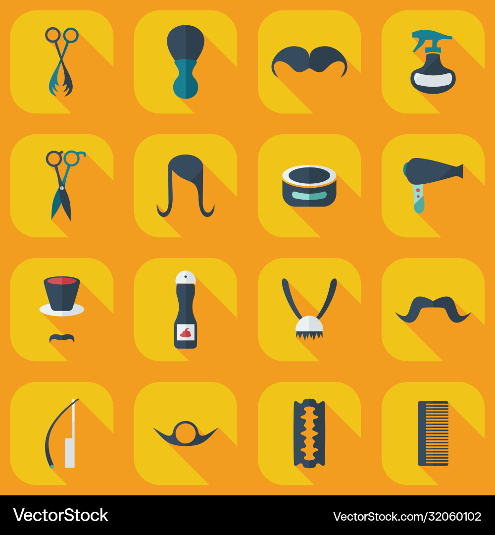 Flat concept set modern design with shadow style Flat concept set modern design with shadow style vector image