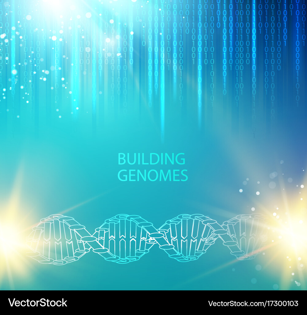 Abstract data design vector image