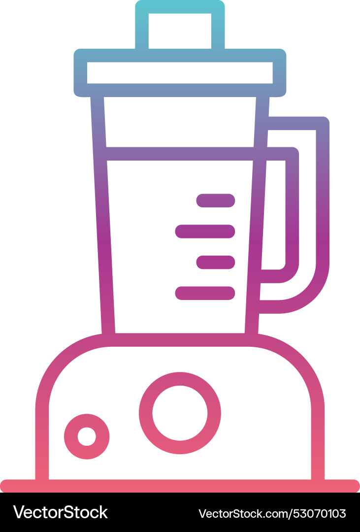 Blender line gradient design Vector Image