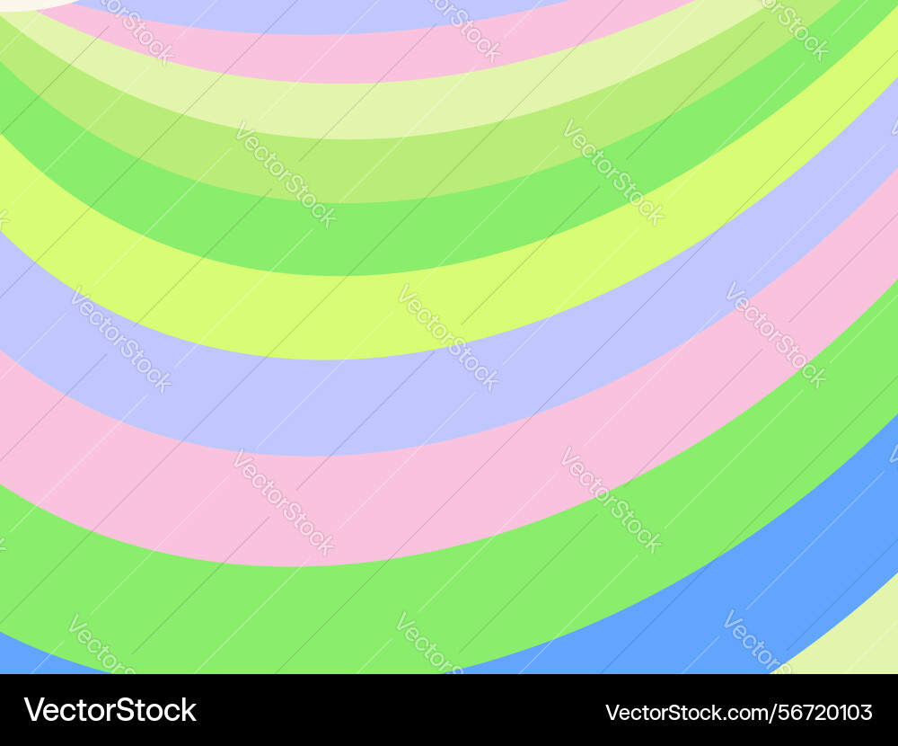 Hand-draw minimal geometric curve style background vector image