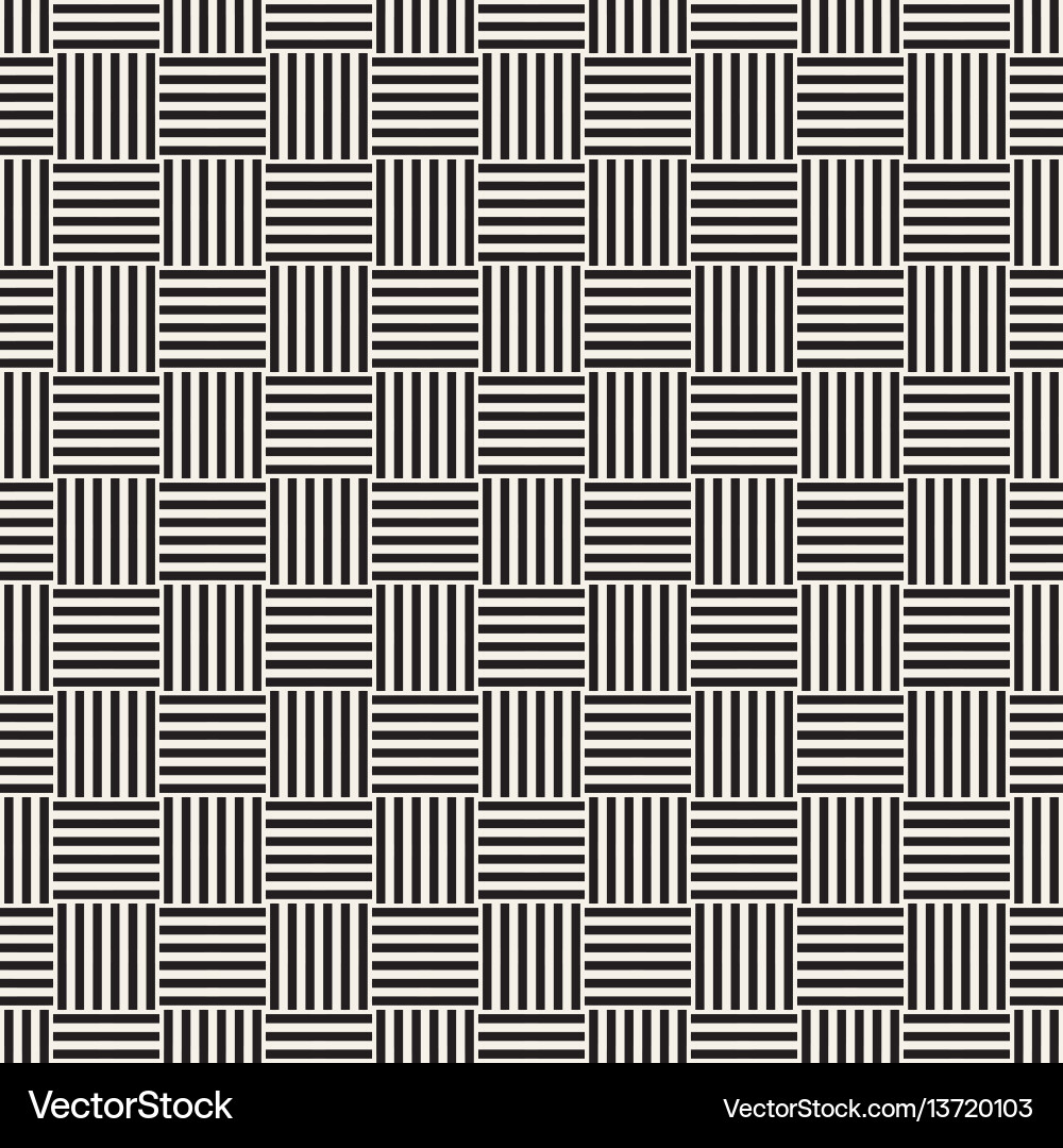 Striped Lattice Pattern vector image