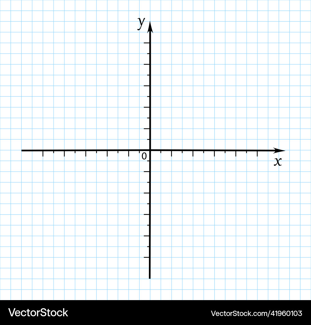 Trigonometrical system of coordinates on graph vector image