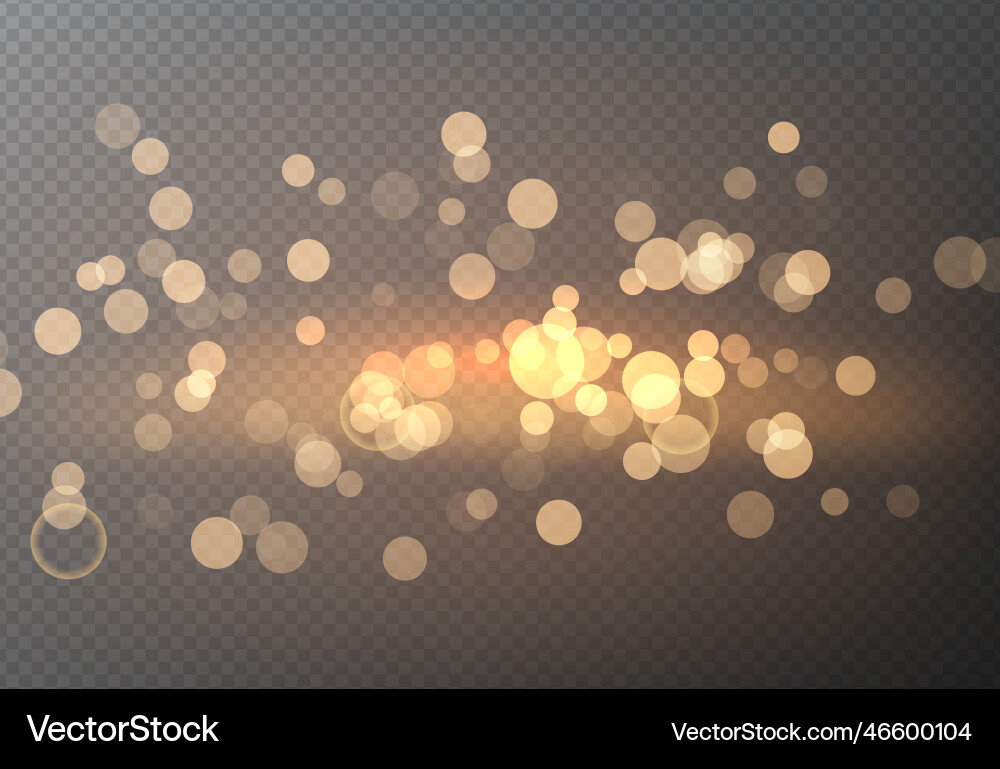 Abstract blurred light element bokeh lights Abstract blurred light element bokeh lights vector image