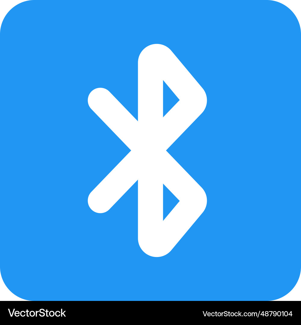 Bluetooth modern technology for data sharing Vector Image