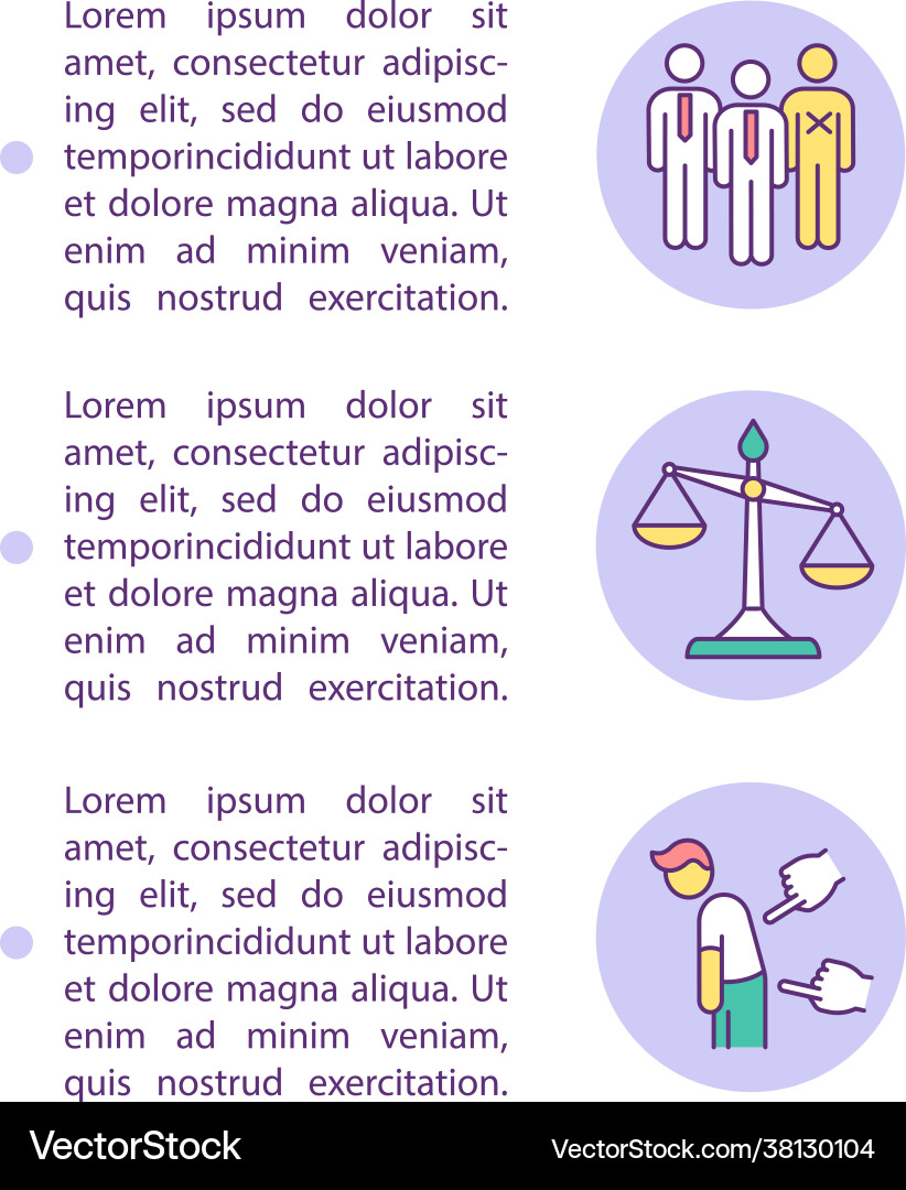 Detecting racism concept line icons with text Detecting racism concept line icons with text vector image