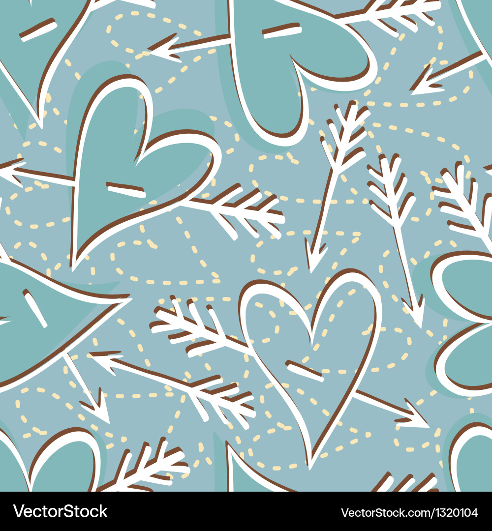 Retro pattern background vector image