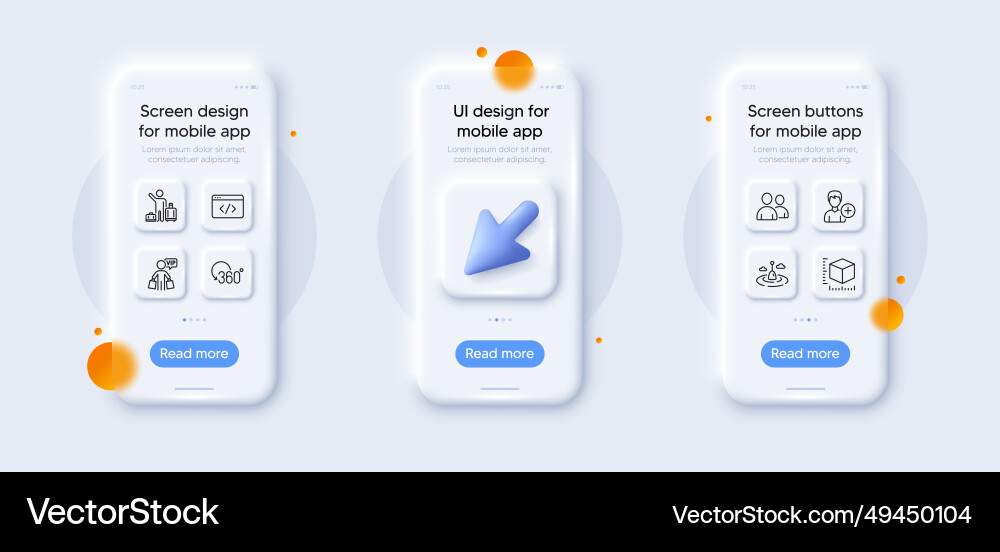 Vip shopping seo script and full rotation line Vip shopping seo script and full rotation line vector image
