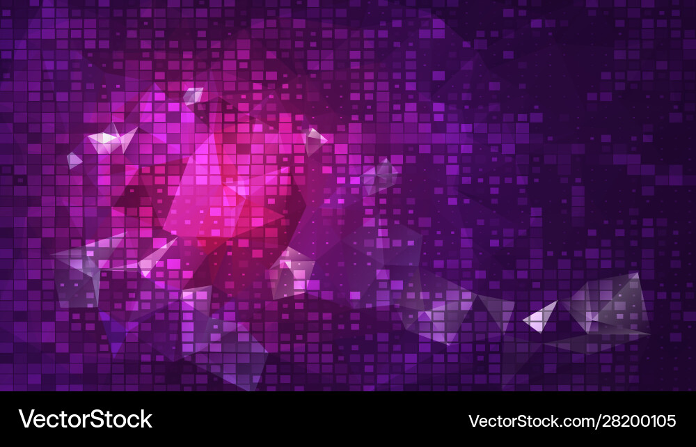 Abstract polygon background square pattern Abstract polygon background square pattern vector image
