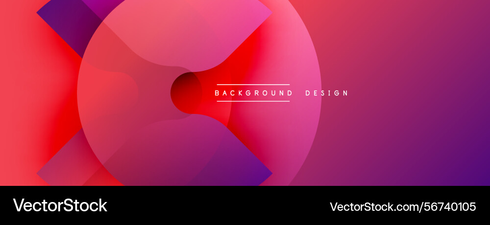 Abstract vibrant design overlapping circles Abstract vibrant design overlapping circles vector image