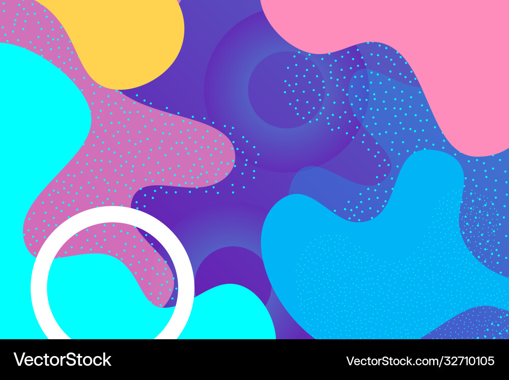 Background template with abstract shapes and color Background template with abstract shapes and color vector image