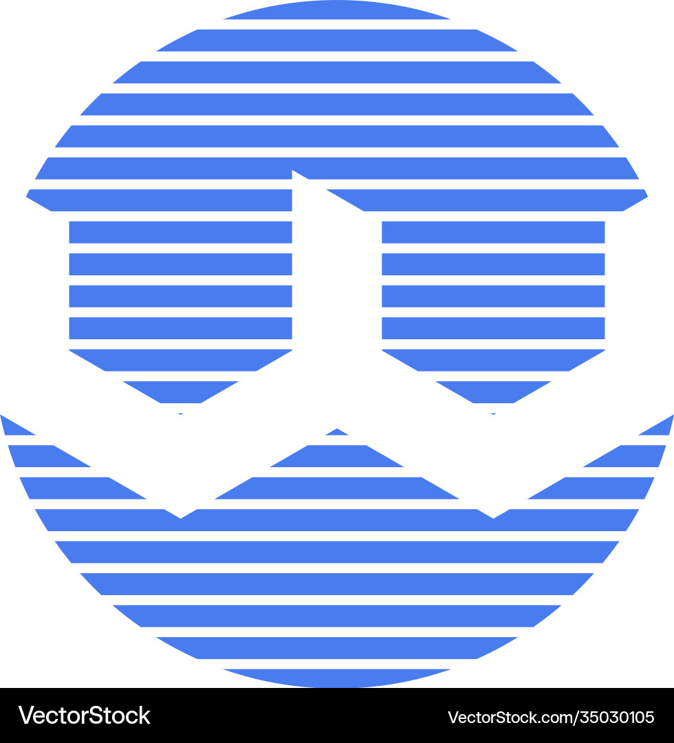 Initial w logo design minimal clean and simple vector image