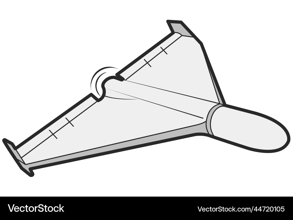 Loitering munition shahed 136 kamikaze drone Vector Image