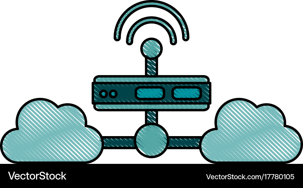 Servers web hosting icon image Vector Image