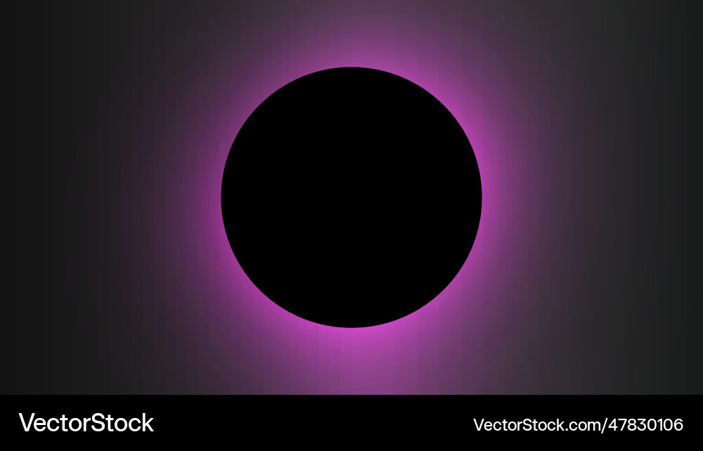Abstract circle illuminate light frame with color Abstract circle illuminate light frame with color vector image