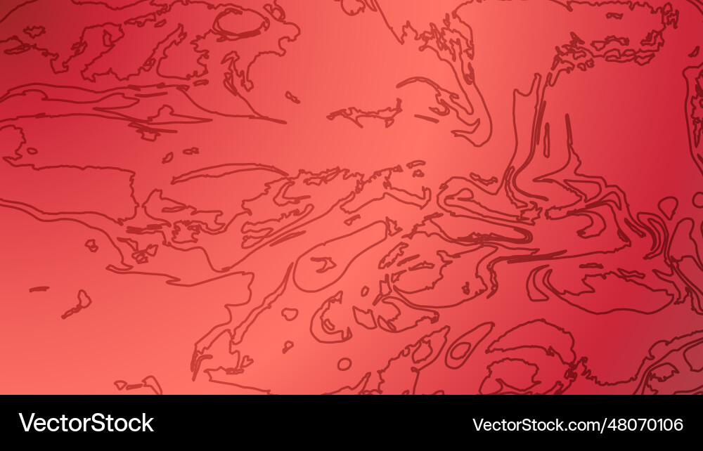 Abstract colorful background of curved lines vector image