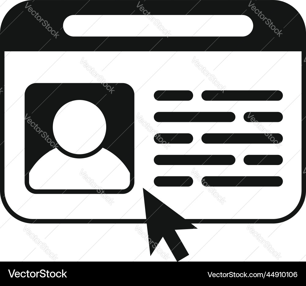 Click mobile icon simple service network Click mobile icon simple service network vector image