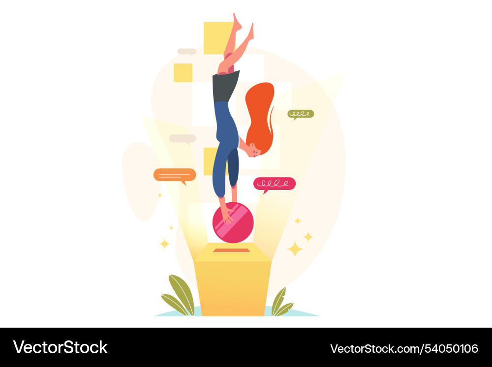 Data classification vector image