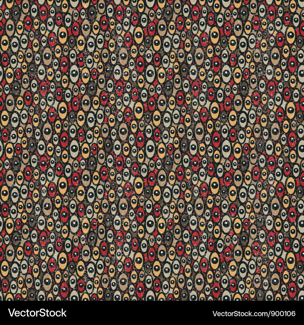 Eyes pattern vector image