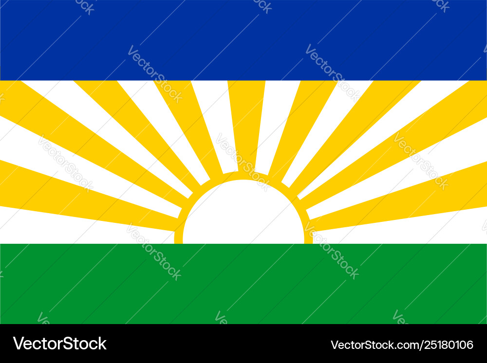 Flag rectangular shape Flag rectangular shape vector image