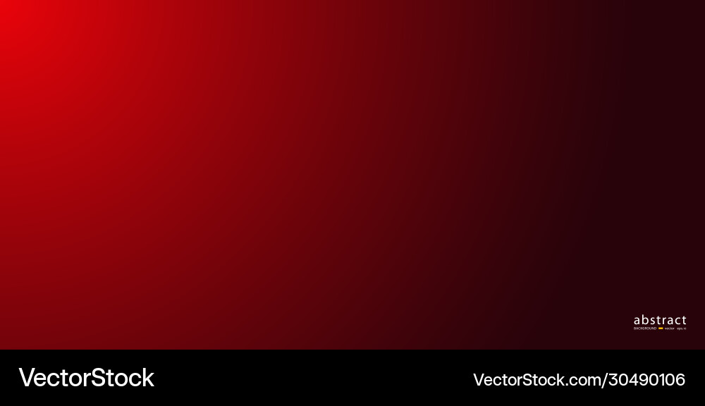 Gradient red background Gradient red background vector image