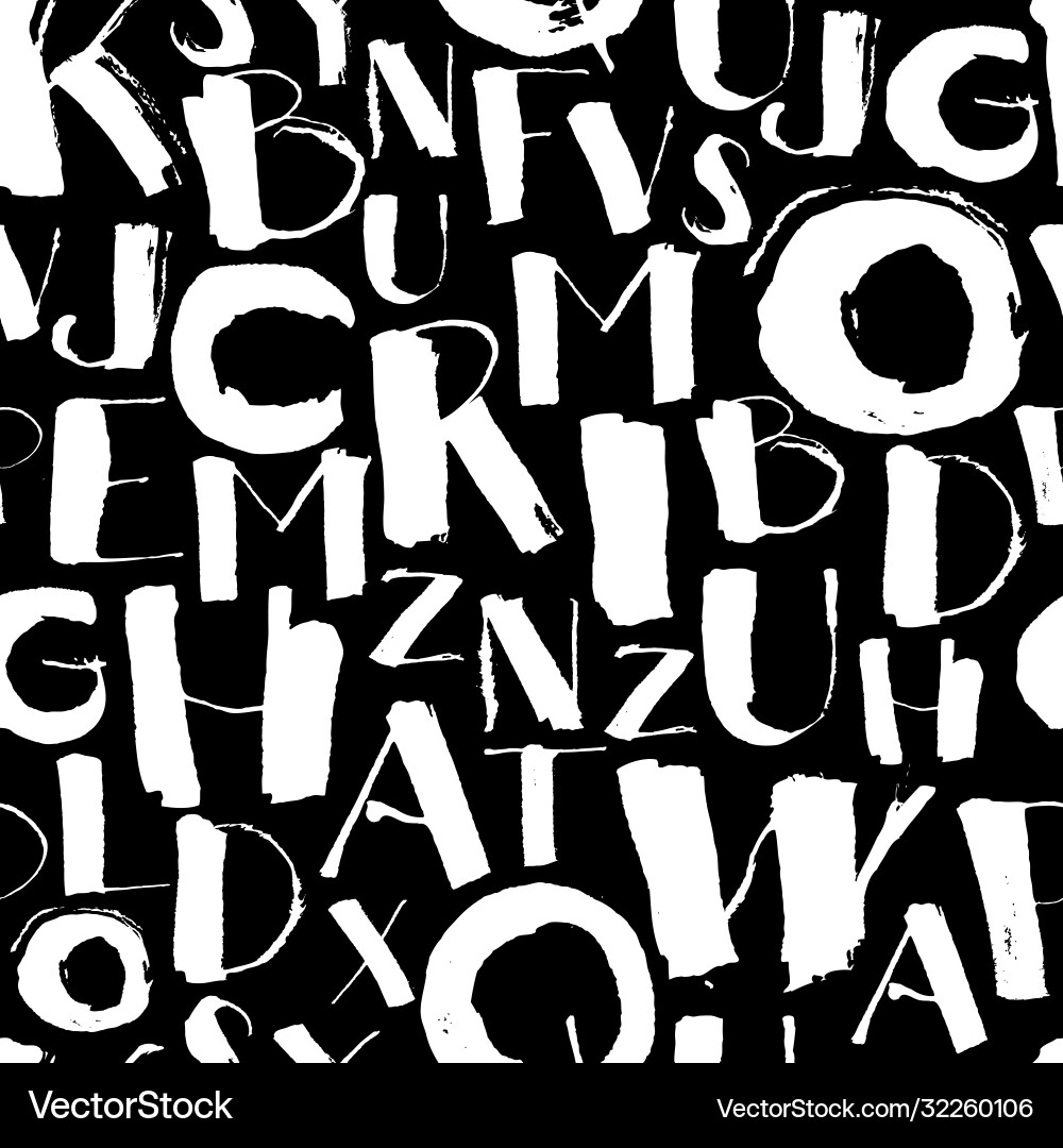 Handschriftliche Kalligraphie und Schrift nahtlos Handschriftliche Kalligraphie und Schrift nahtlos vektorbild