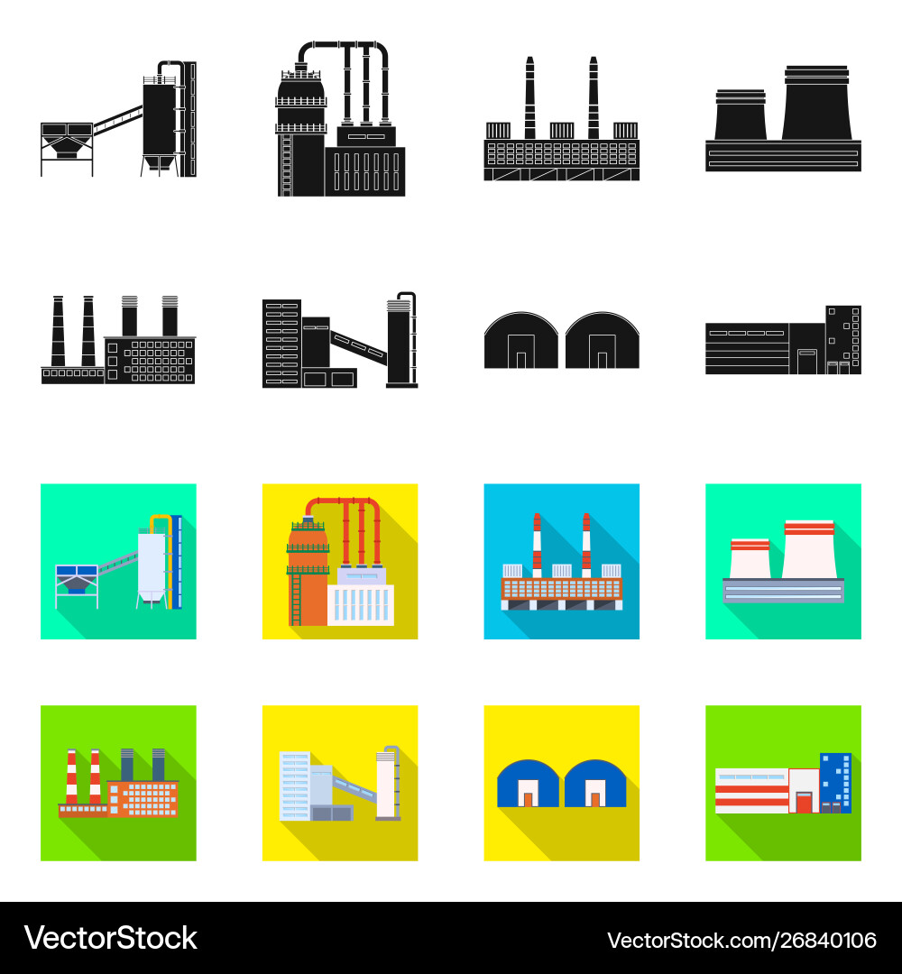 Isolated object production and structure icon Isolated object production and structure icon vector image
