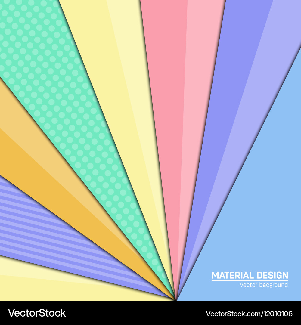 Material design background abstract vector image