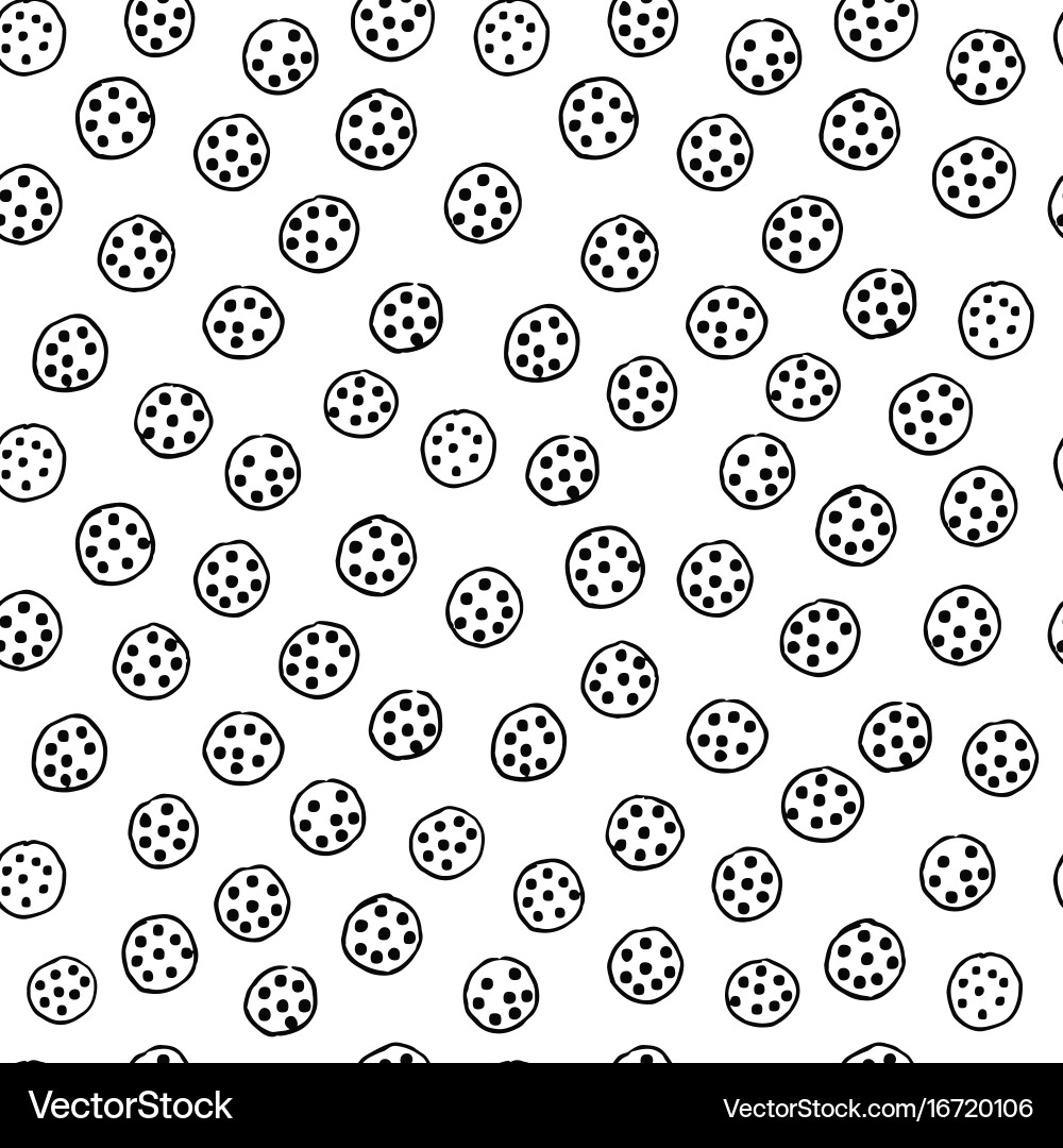 Seamless pattern card vector image