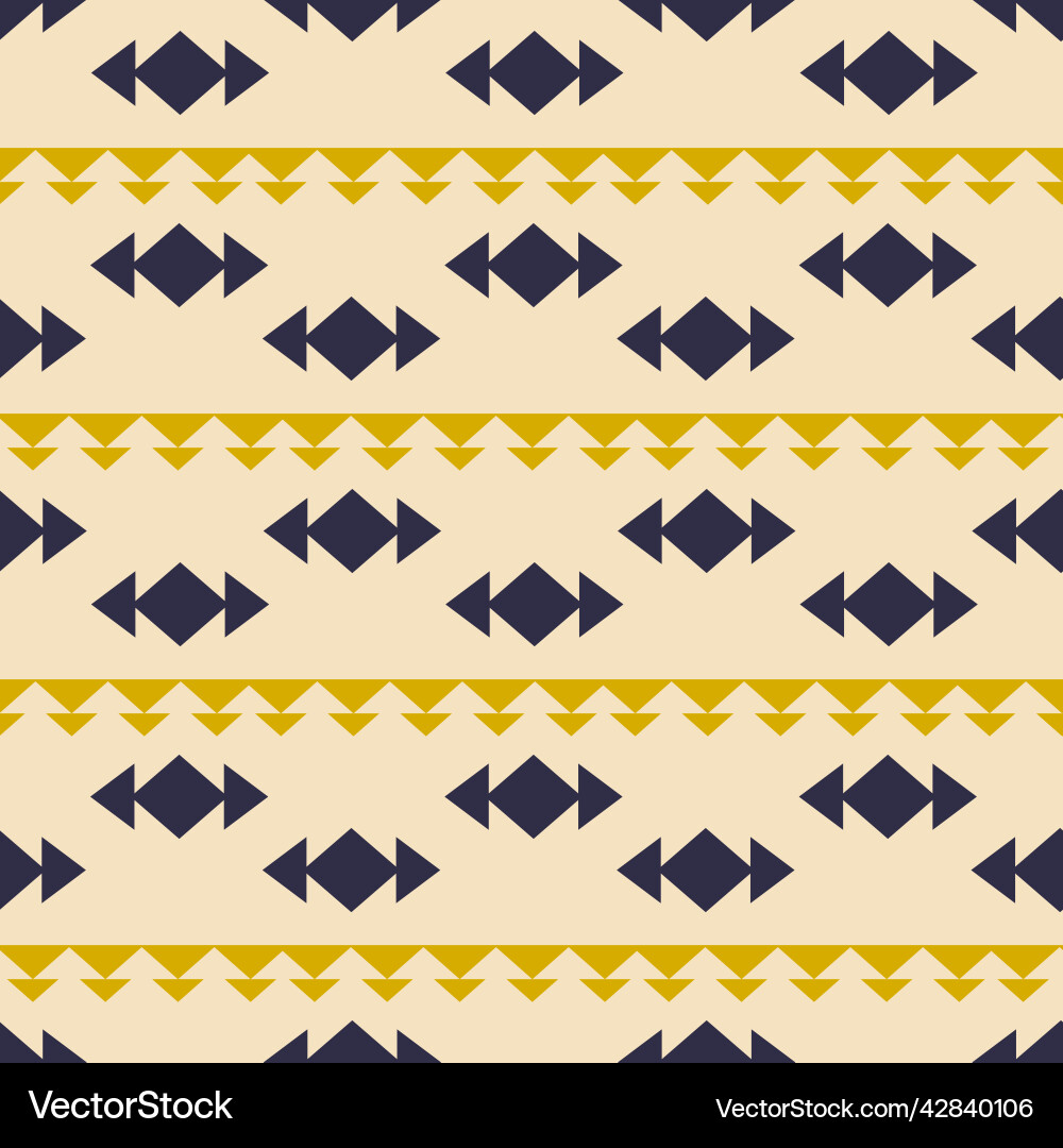Tribal southwestern native american navajo pattern