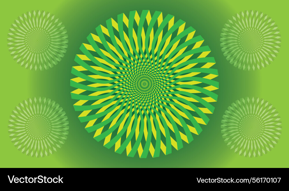 Abstract green background with circular pattern Abstract green background with circular pattern vector image