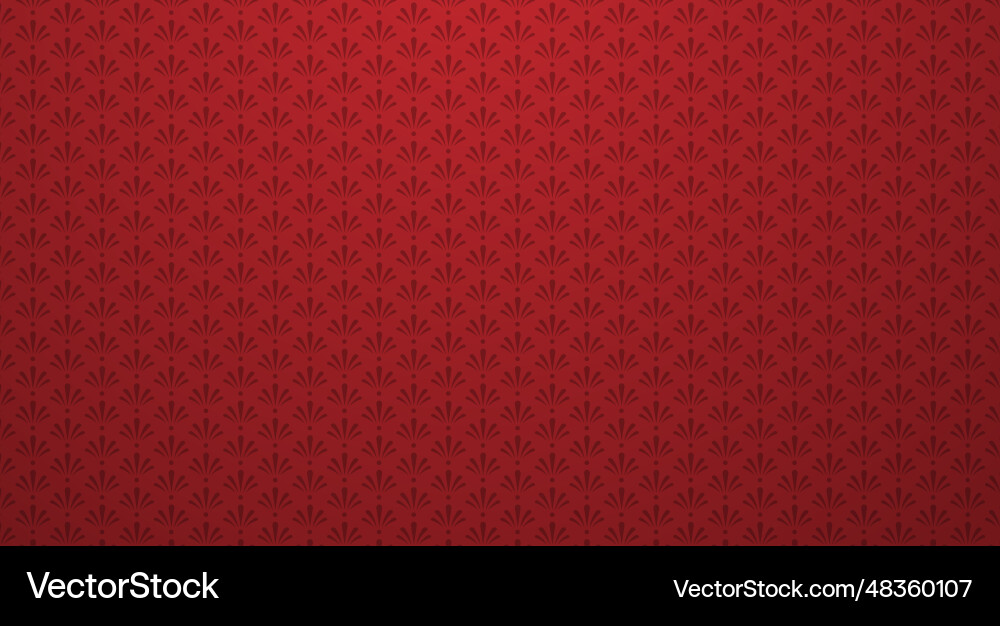 Abstract pattern in red background design Vector Image