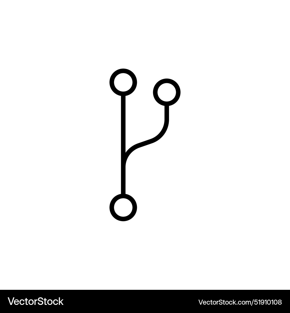 Code branch icon set software development Code branch icon set software development vektorbild