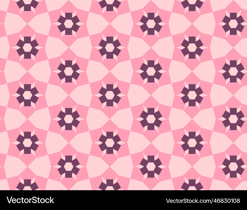 Geometric Pattern - Abstract Tile vector image