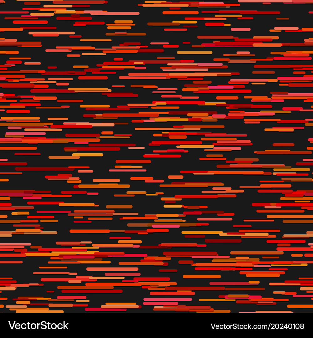 Seamless abstract irregular horizontal stripe vector image