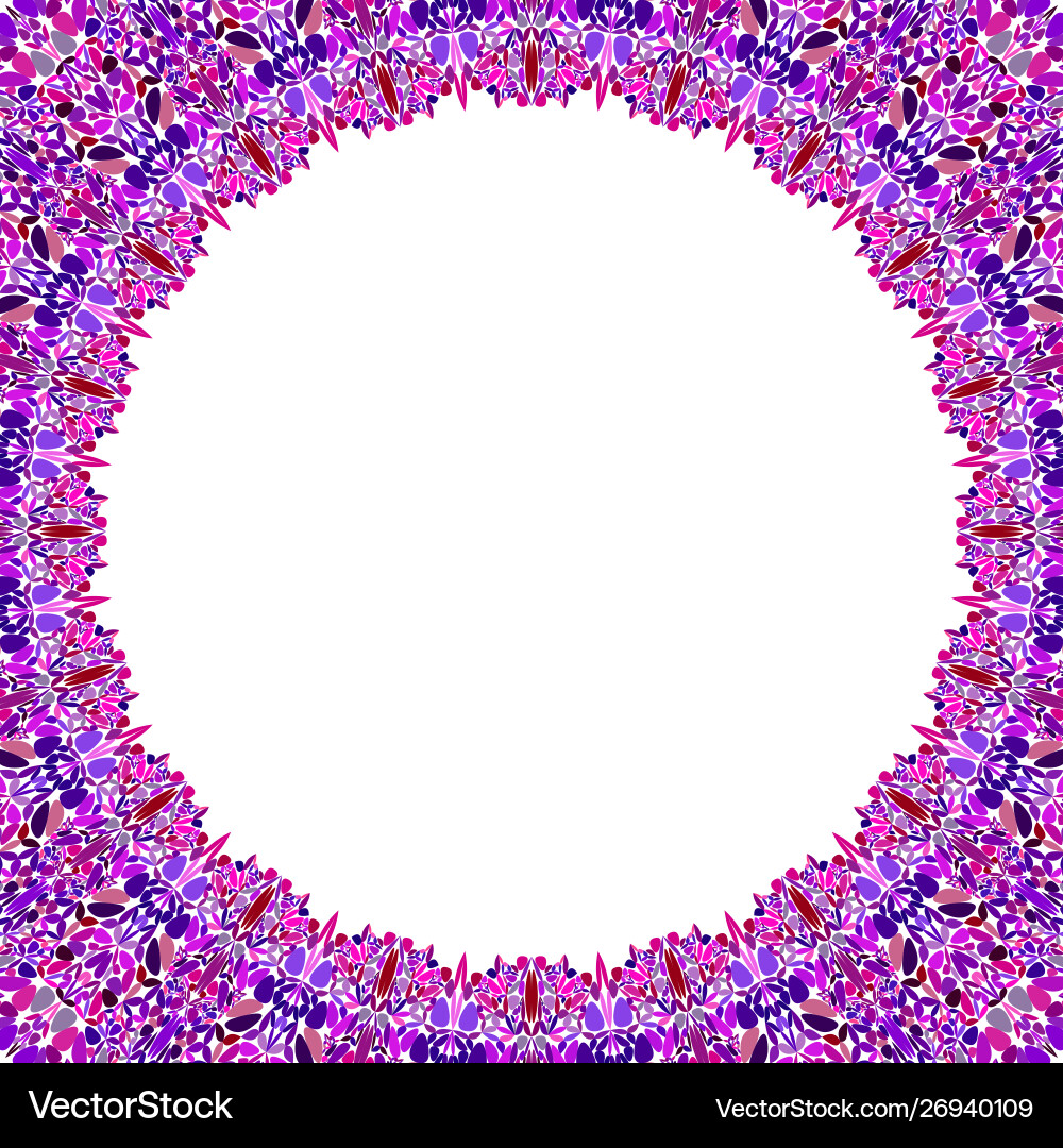 Abstract circular frame with white background Abstract circular frame with white background vector image