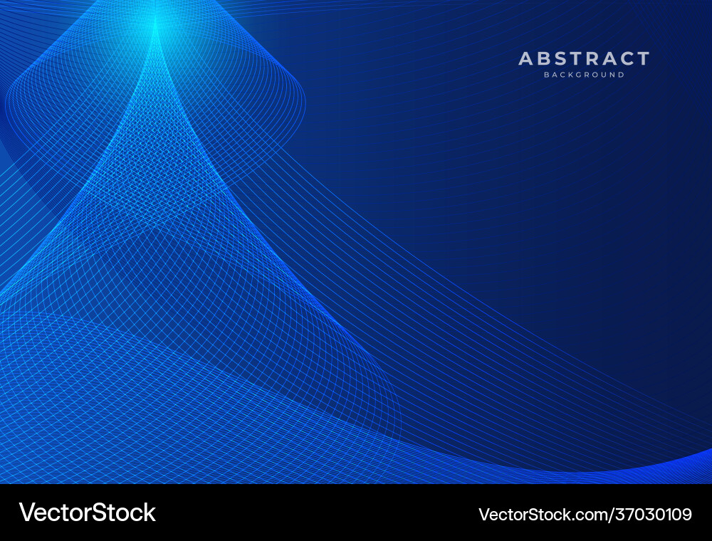Abstract wave element for design dark blue Abstract wave element for design dark blue vector image