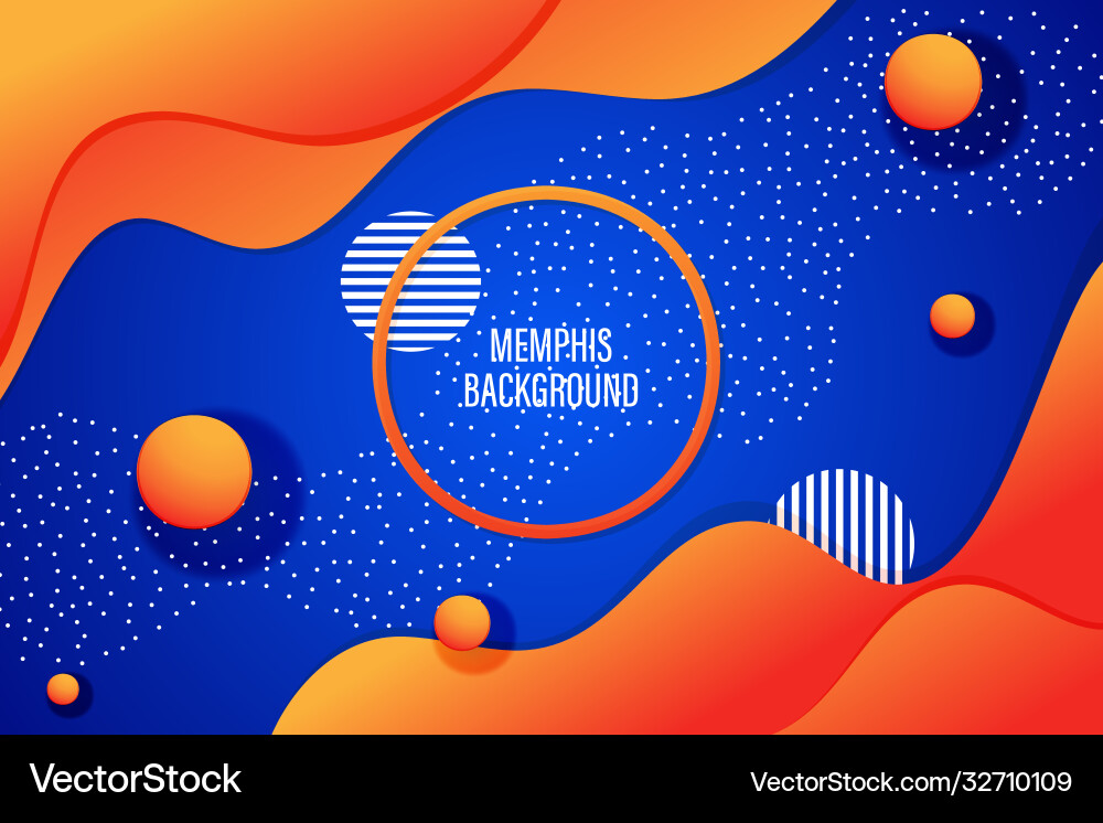 Background template with abstract shapes and color Background template with abstract shapes and color vector image