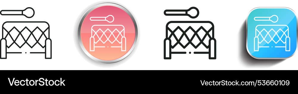 Trommel-Icon dünne lineare regelmäßige und Schaltfläche Stil Trommel-Icon dünne lineare regelmäßige und Schaltfläche Stil vektorbild