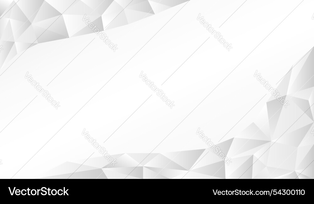 Abstract gray geometric background with copy space vector image