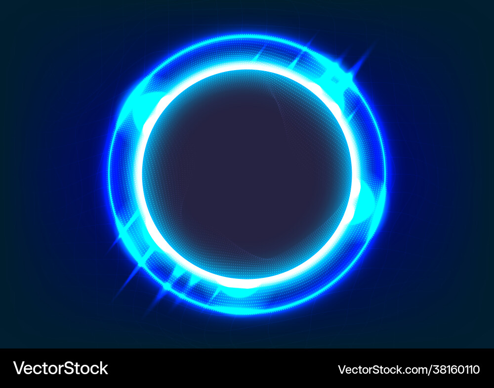 Abstrakte futuristische Hintergrund blaue Lichteffekte Abstrakte futuristische Hintergrund blaue Lichteffekte Vektorbild